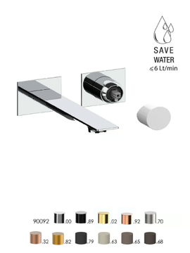 NARCISO S 78547S - Single handle washbasin mixer without waste by Rubinetterie Frattini - view 3